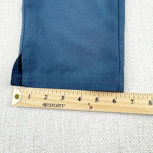 FIGS Yola Yoga Waistband Scrub Pants Womens Small Blue Dark Harbor W22SW2023 - Picture 14 of 16